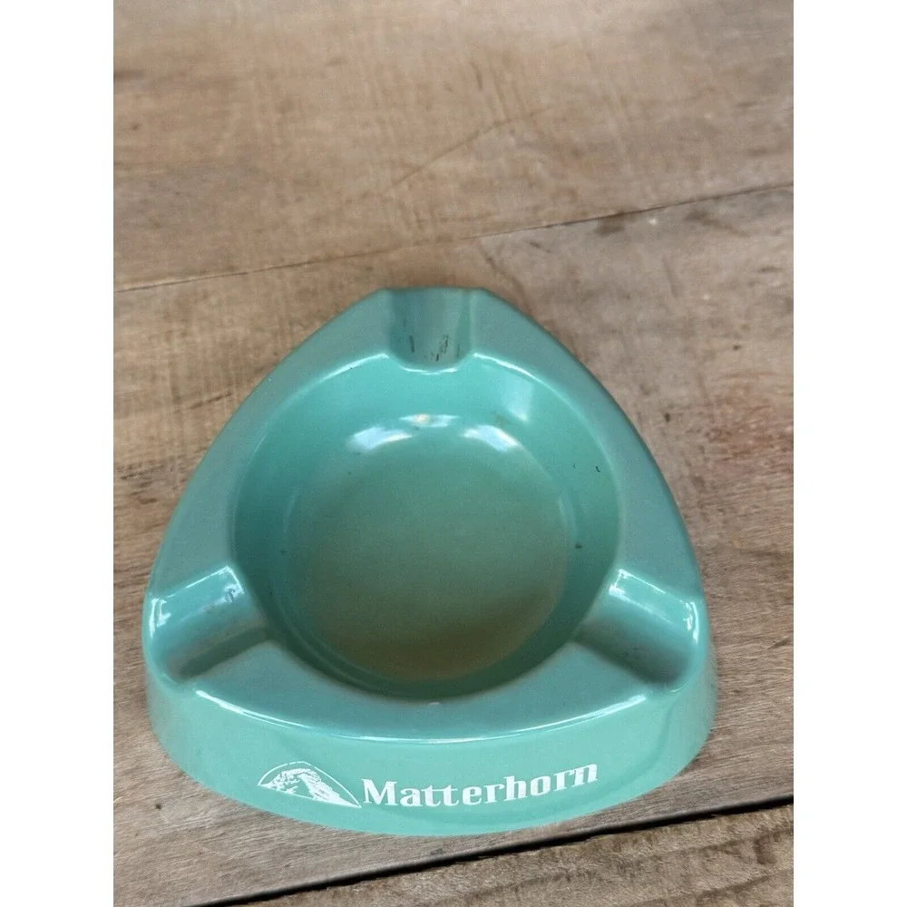 Vintage Matterhorn Plastic Ashtray Bar Decor Mancave Decor Ash‎ Tray